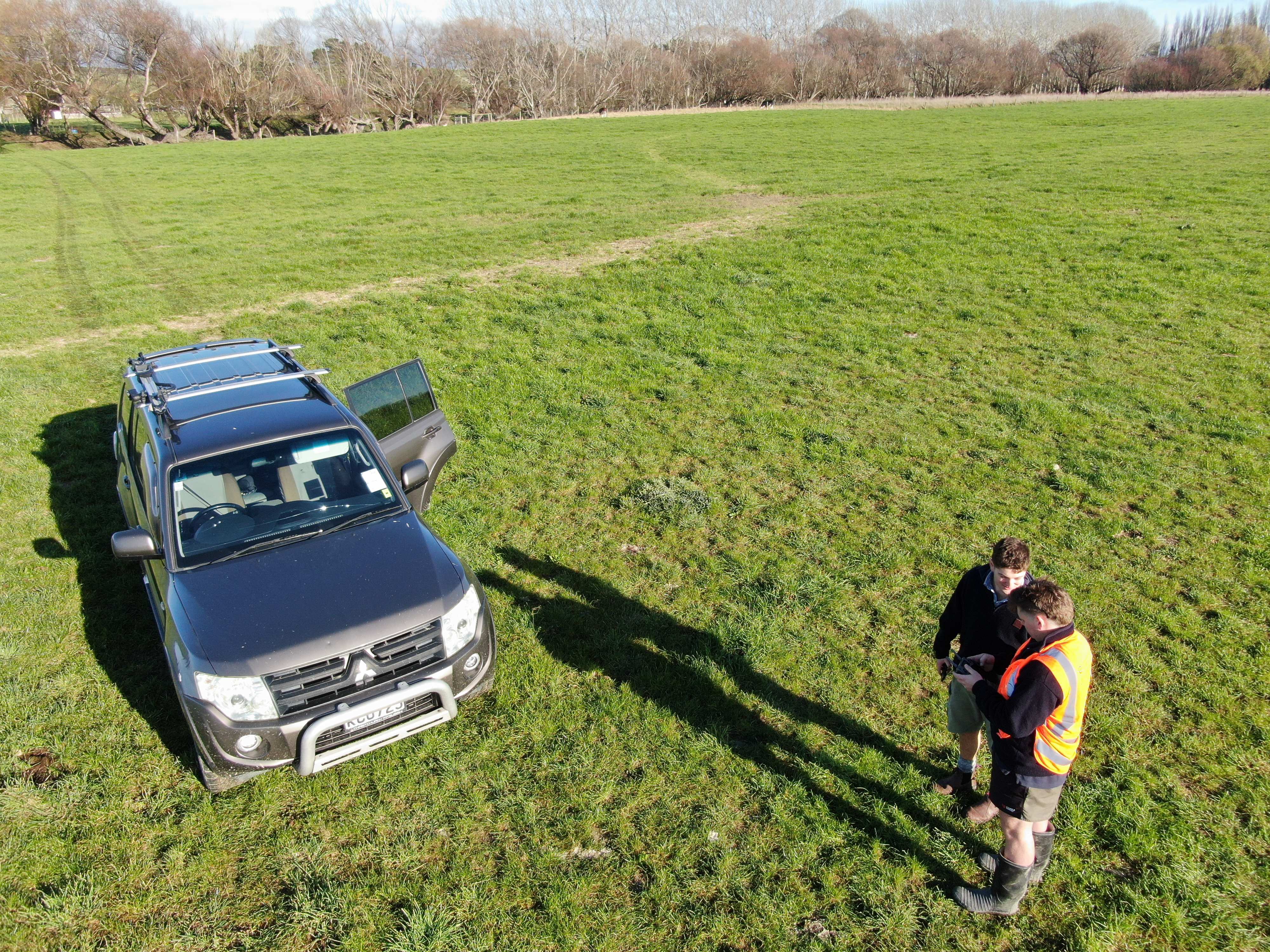 Professional drone surveying and aerial imagery services New Zealand - RTK data collection